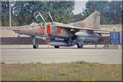 787 IAP Mig-23UB 22 Red_6901905, Summer 1992_4