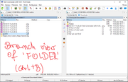 0b folder (Branch view Ctrl B)