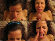 Amateur Babe's Facial Ending Cumshot 743 3