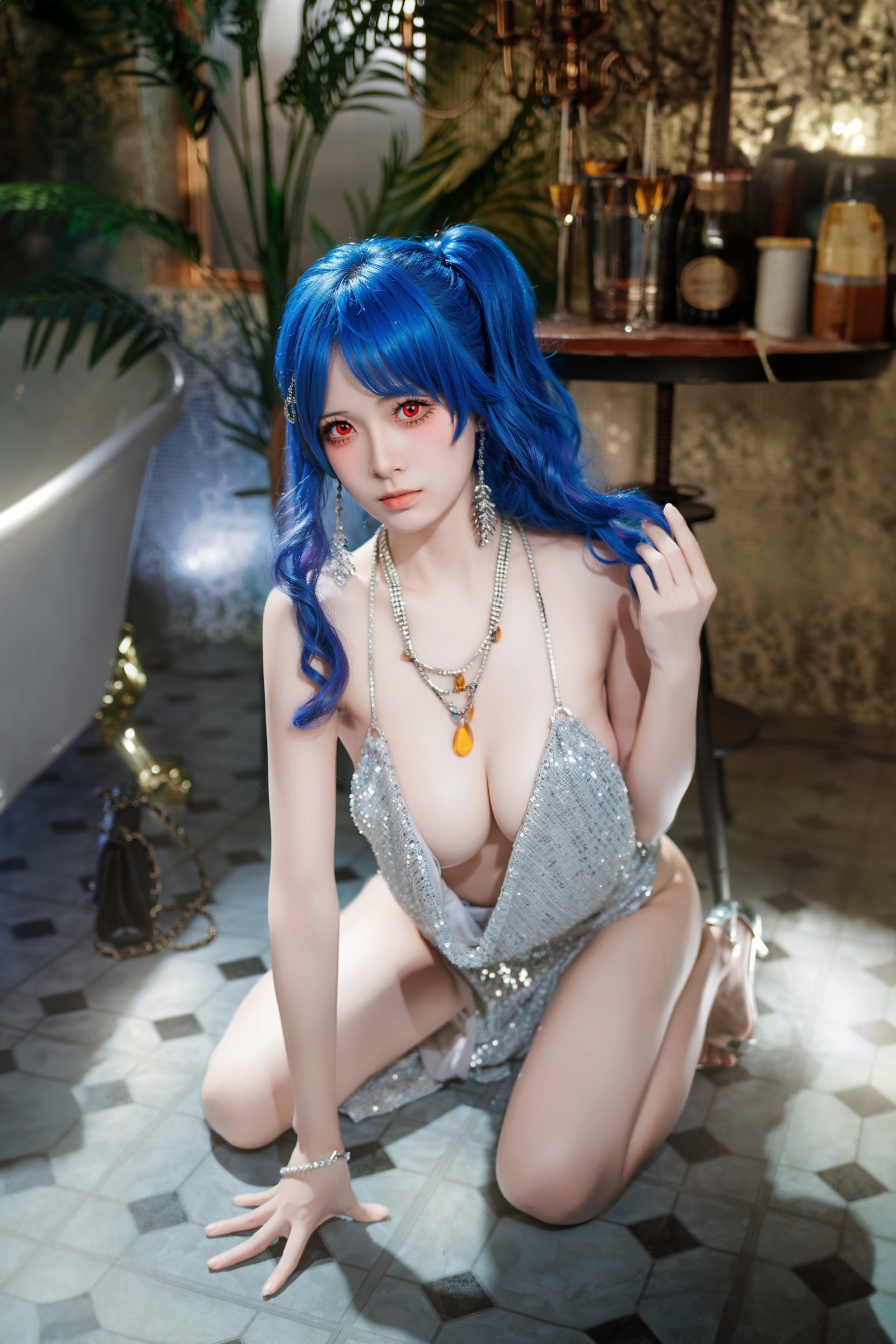 九柒喵 – 圣路易斯 Luxury Handle COS 高清套图（10P-38.2M）舰娘优雅写真插图7