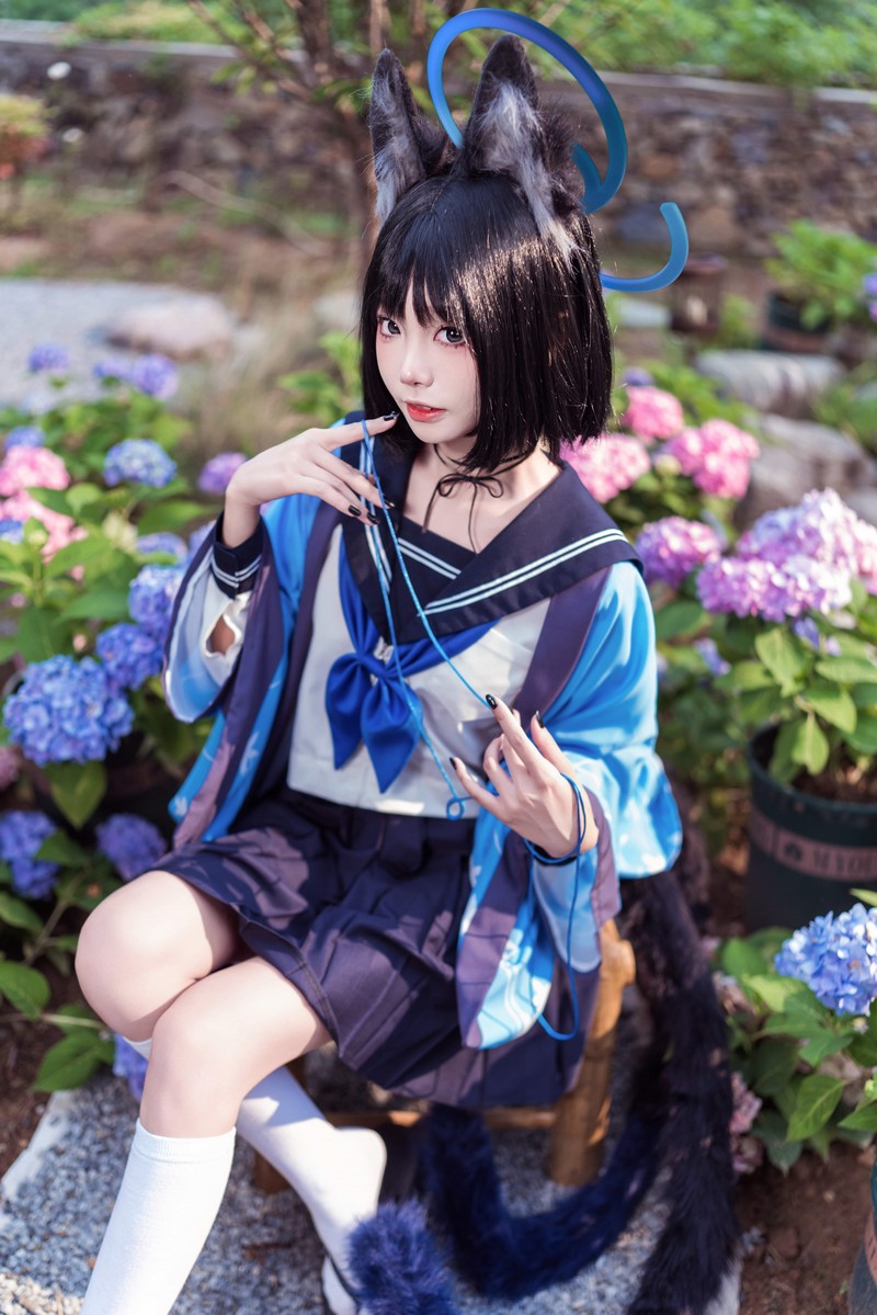 艾西Aiwest 桐生桔梗Cosplay写真图集 高清美图合集 48P (296.8M)插图3
