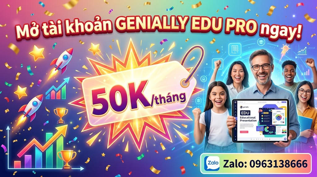 genially edu pro 50k