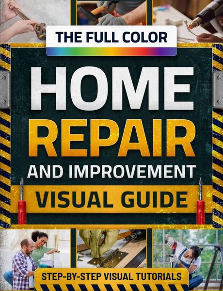 The Full Color Home Repair & Improvement Visual Guide Step By Step DIY Tutorials ...