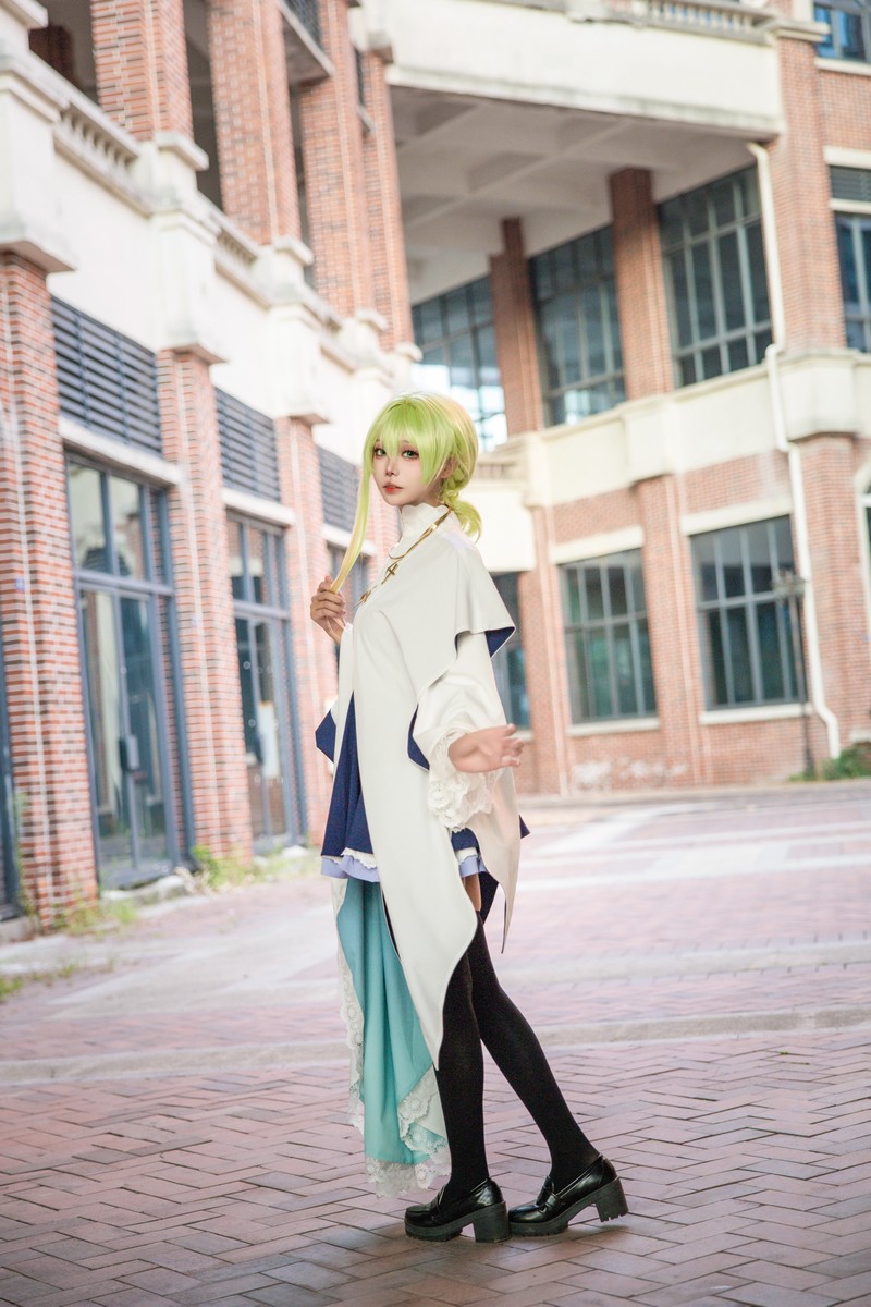 艾西Aiwest 白圣女塞西莉亚Cosplay写真图集 高清美图合集 24P (121.1M)插图4