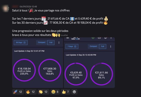 Message Discord de Sami