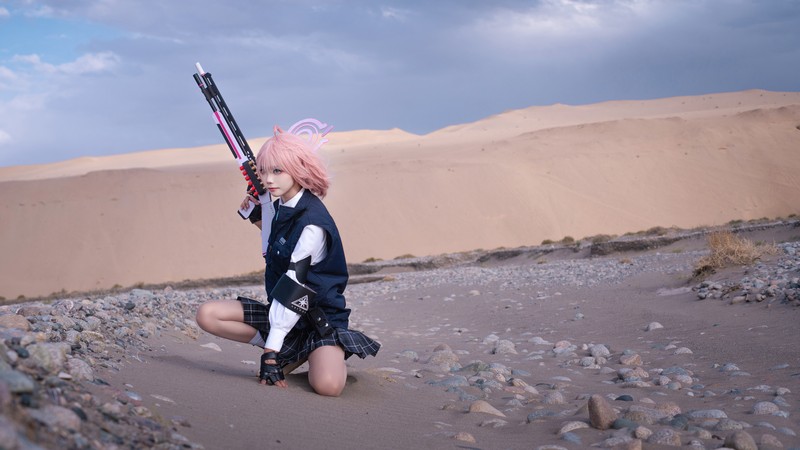 艾西Aiwest 星野Cosplay写真图集 碧蓝档案角色高清美图 49P (290.6M)插图8