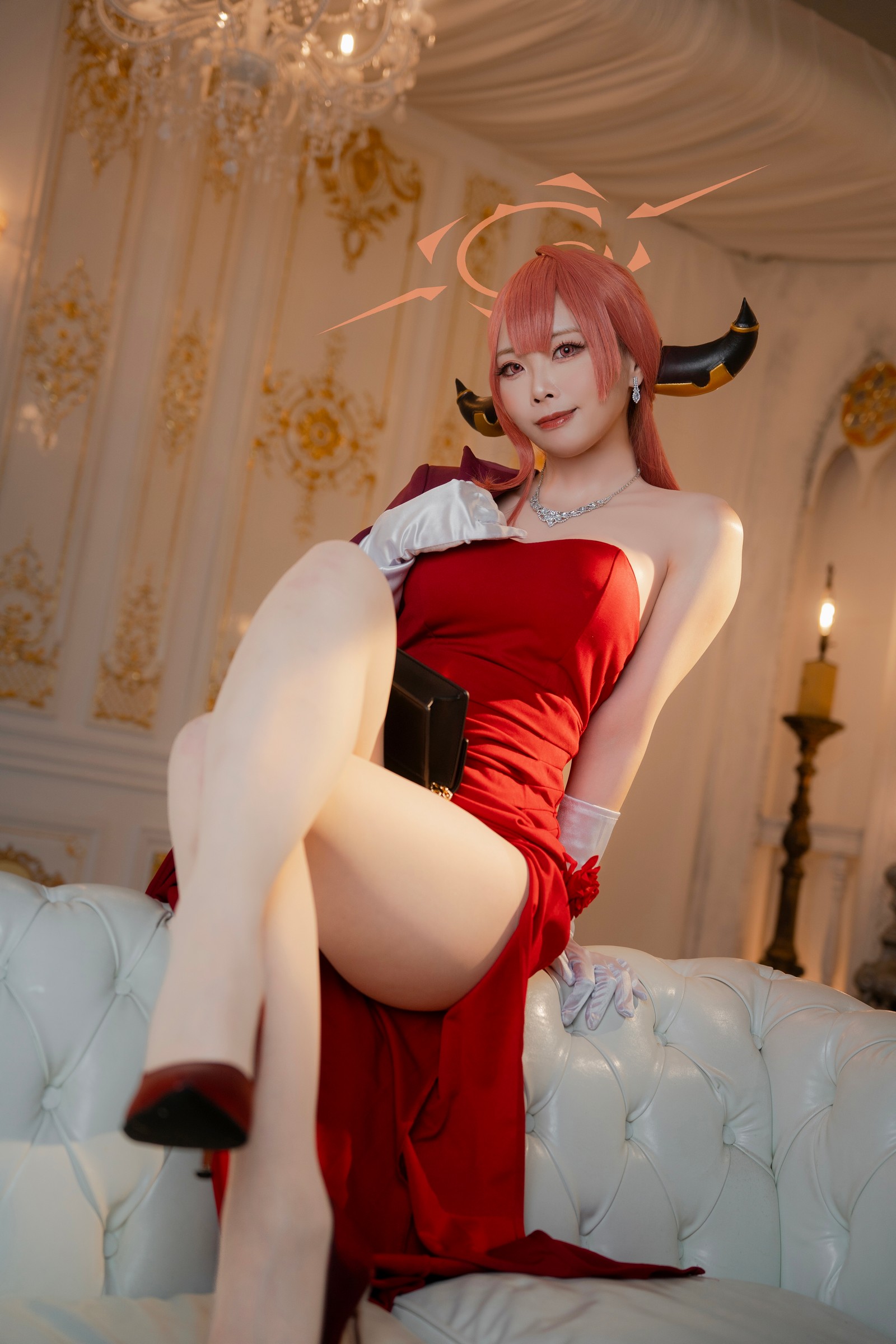 Maou Mo – Rikuhachima Aru Cosplay 高清写真（13P-149.3M）蔚蓝档案角色插图5