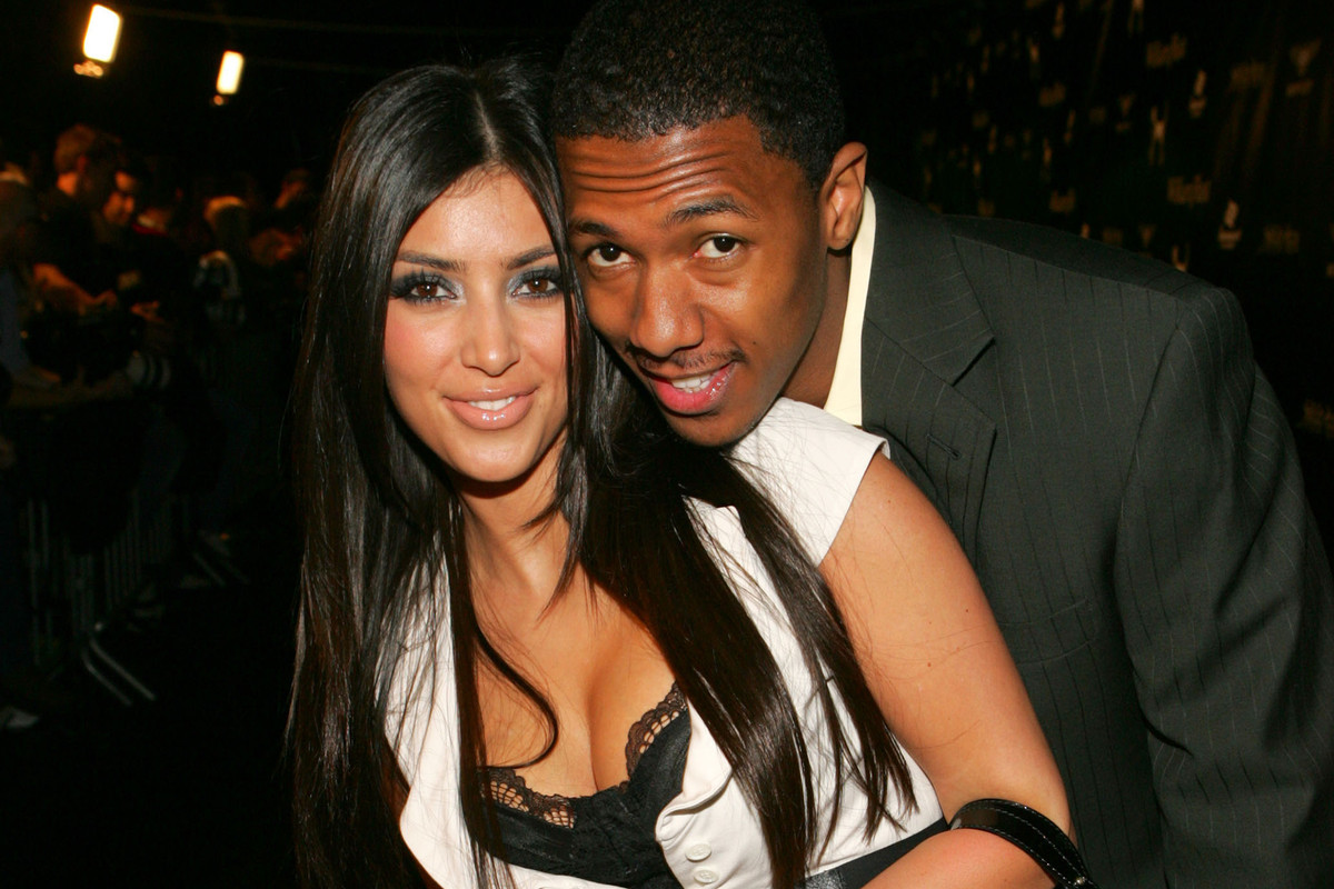 Kim Kardashian and Nick Cannon