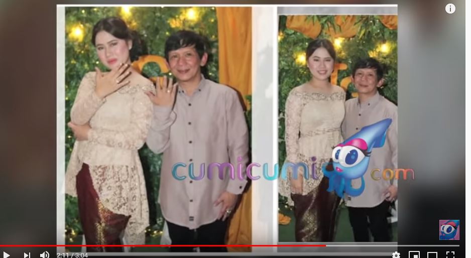 Ginanjar saat melamat Tiara Amalia