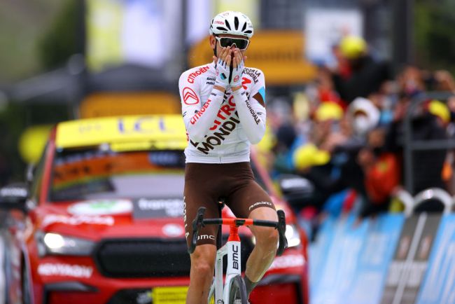 La vittoria di OConnor nel tappone alpino di Tignes (Getty Images)