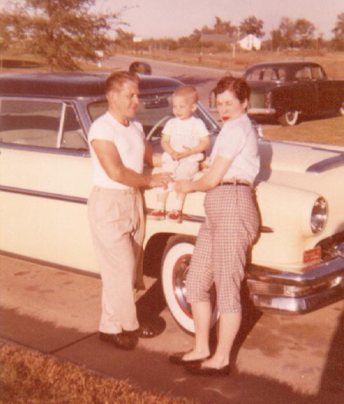 Dad by Yellow car (1)