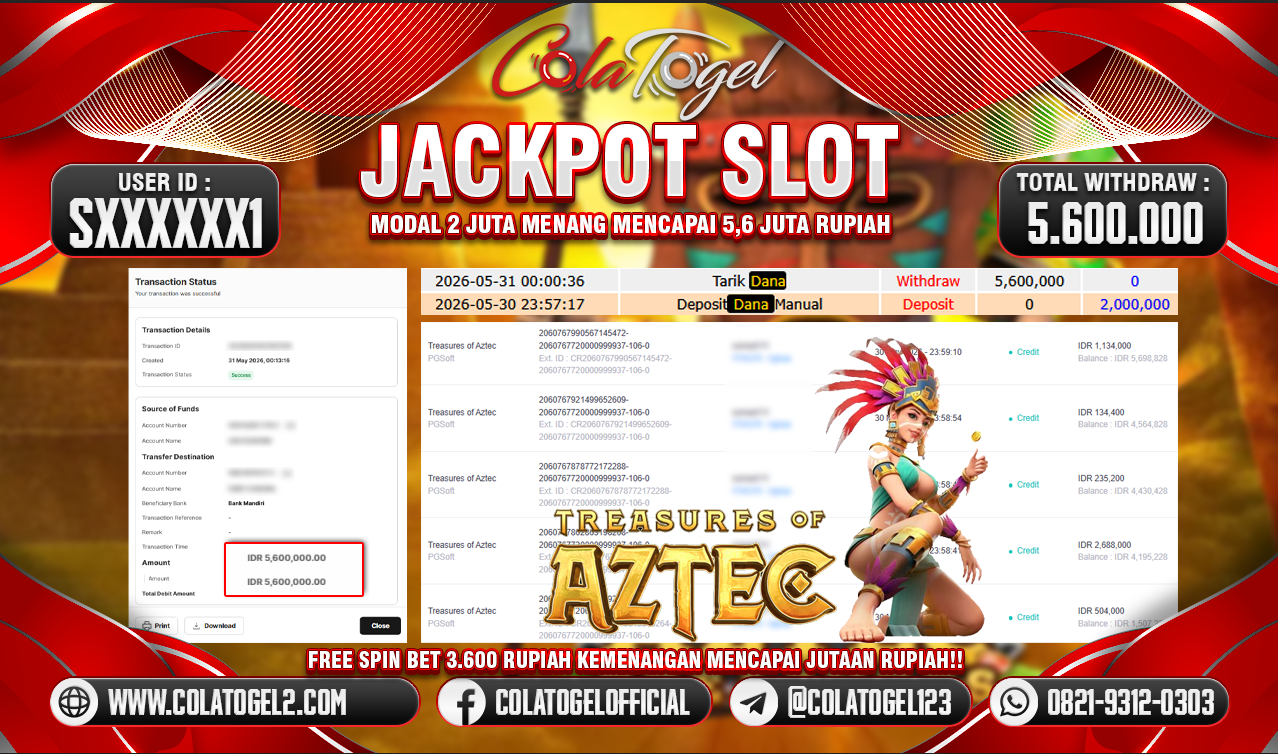 JACKPOT SLOT GACOR!!