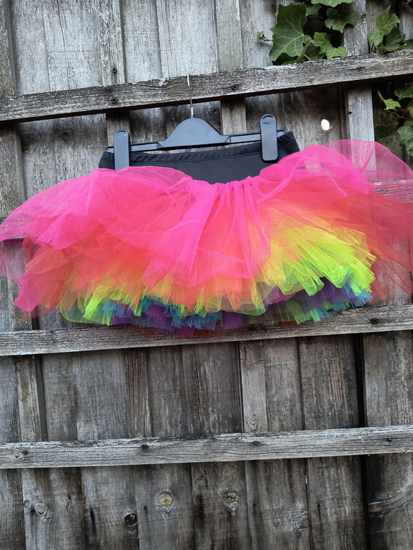 Rainbow Chiffon Tutu - Child One Size