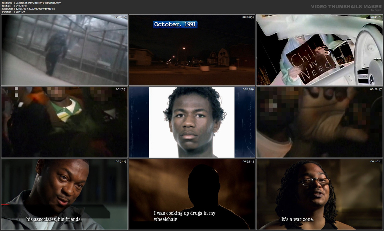 Gangland S04E06 Boys Of Destruction.mkv