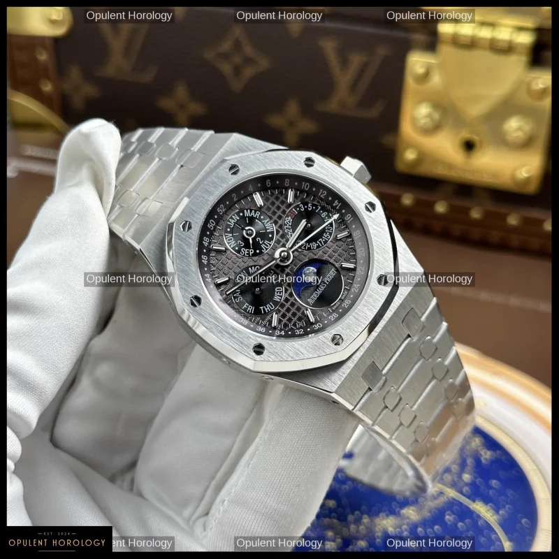 Audemars Piguet Royal Oak Perpetual Calendar 26574ST Gray Dial 41mm Automatic