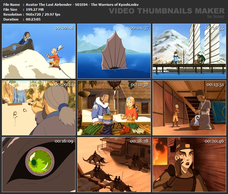 Avatar The Last Airbender - S01E04 - The Warriors of Kyoshi.mkv