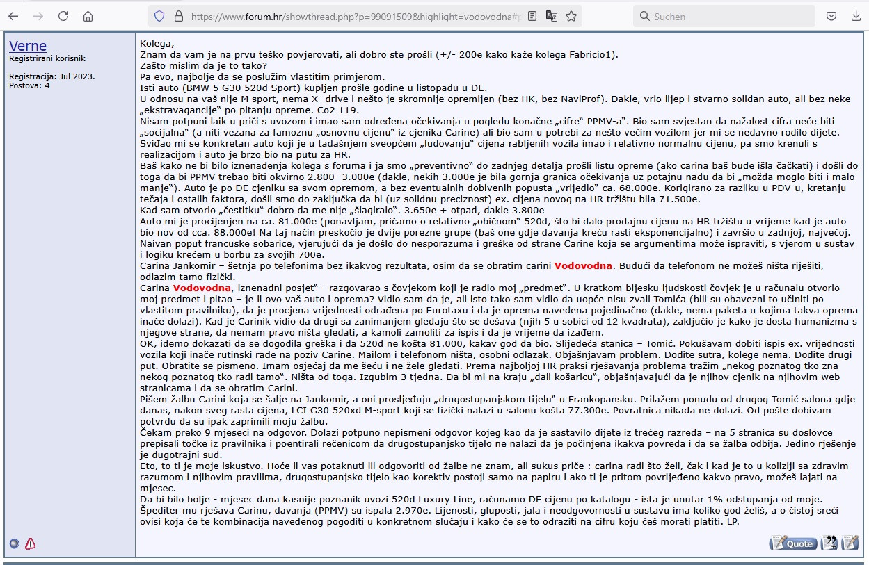Carina PPMV Eurotax 1