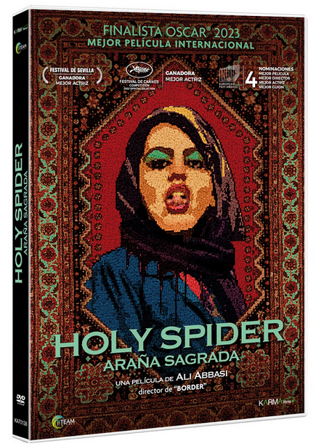 Portada - Holy Spider (Araña Sagrada) [DVD9 Full] [Pal] [Cast/Persa] [Sub:Cast] [Thriller] [2022]
