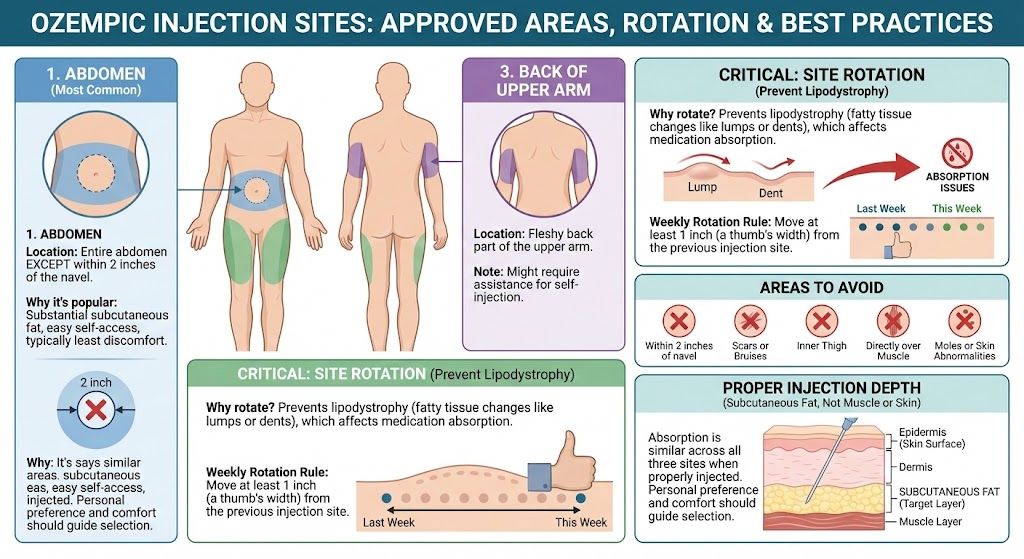 Ozempic Injection Chart