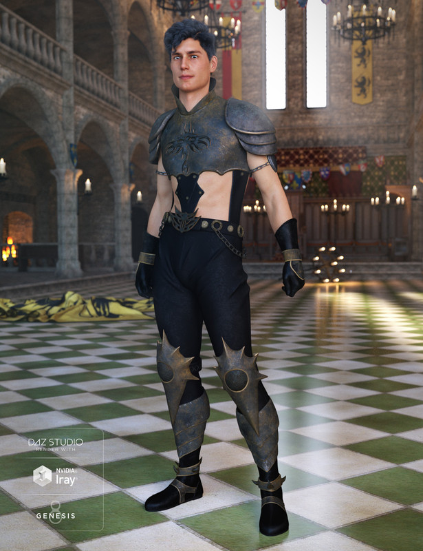Dark Prince Outfit for Genesis 8 Male(s)