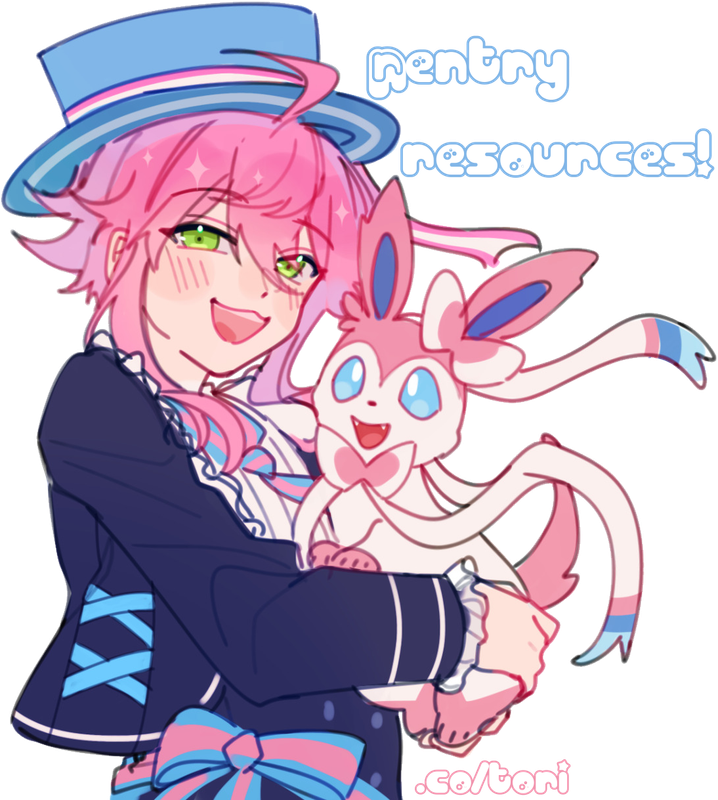 tori himemiya graphic that says ".co/tori" and "rentry resources"