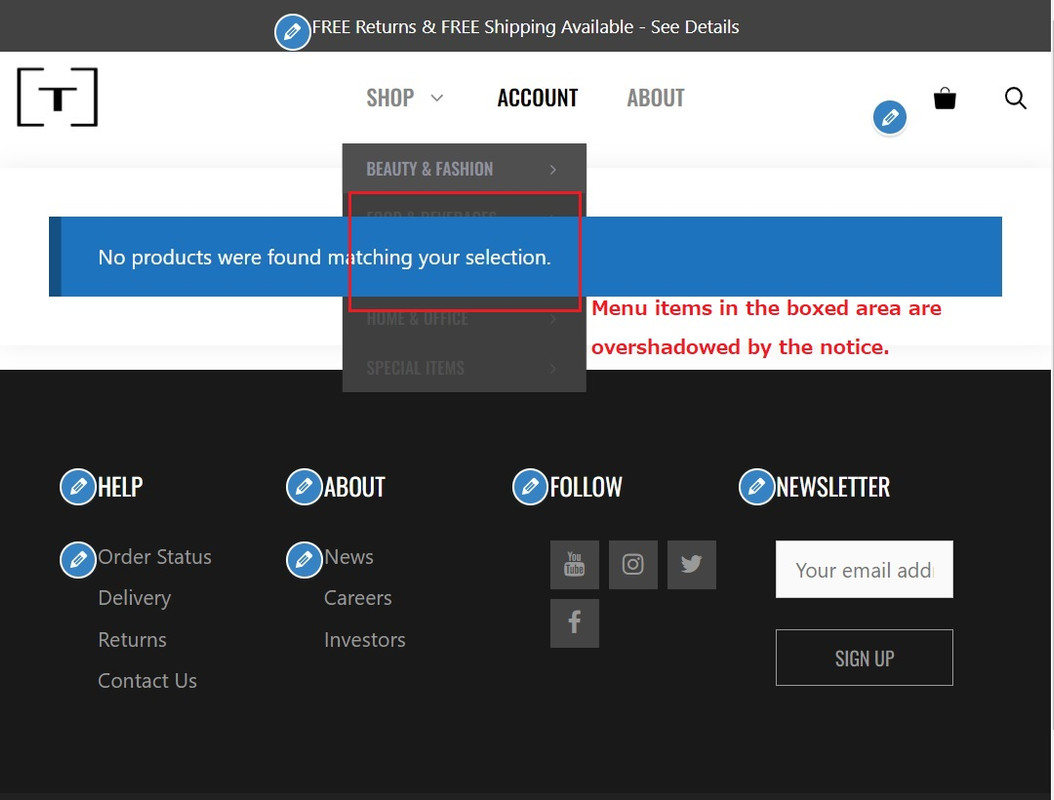 Dropdown_Menu_Items_are_Overshadowed_by_Page_Notice