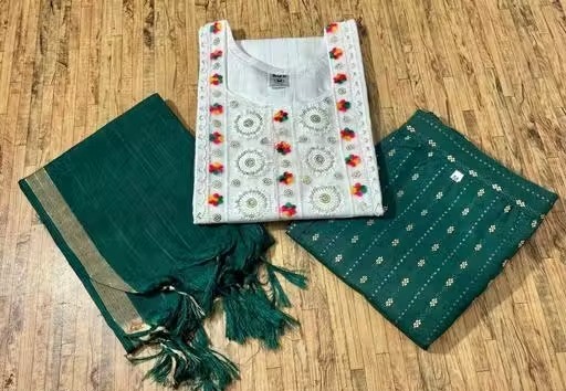 White Kurti set Color 1 (KS141)