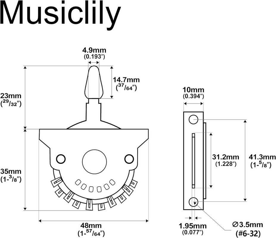 6-way switch Oak-Grigsby