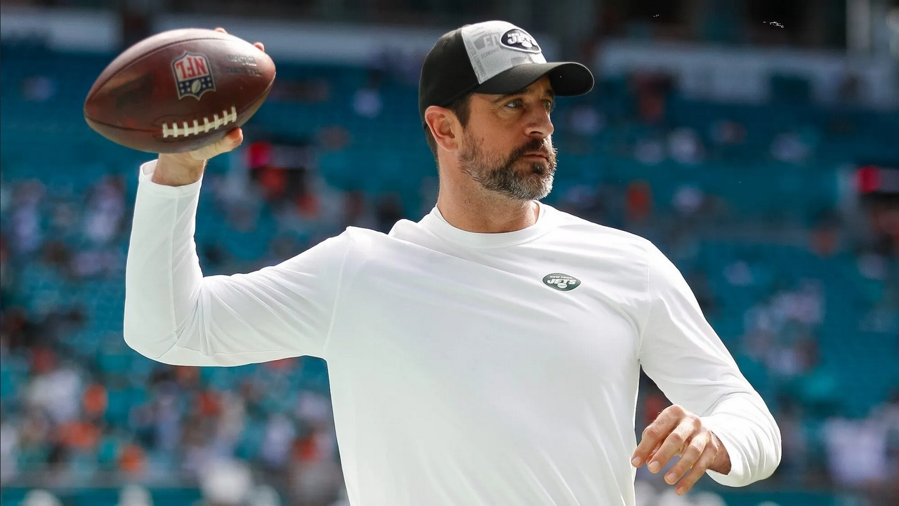 Aaron Rodgers, el jugador más inspirador de la temporada con los New York Jets