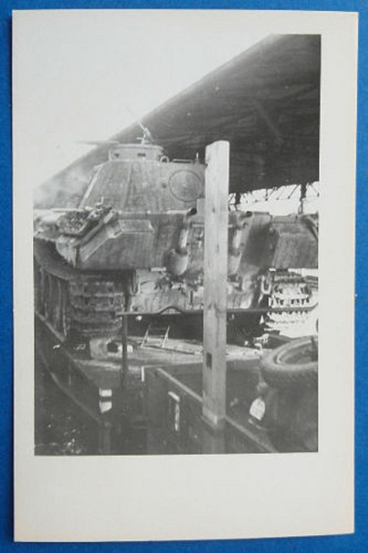 Panzer V Panther Eisenbahn Militärtransport Ostf