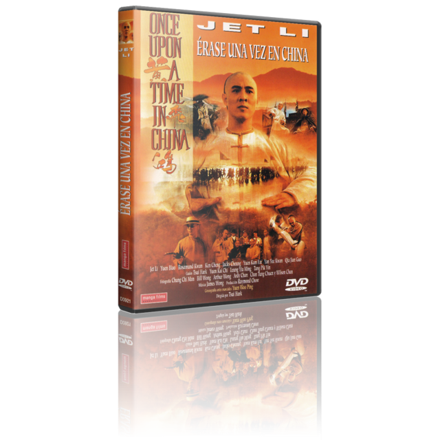 Portada - Érase una Vez en China I [DVD9 Full][Cast/Cantonés][Sub:Cast][Acción][1991]