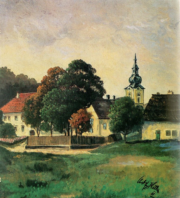 Casa de sus padres en Leonding, 1911