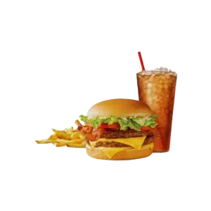 SuperSONIC Bacon Double Cheeseburger Combo