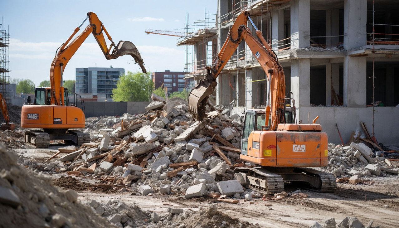 Методы вывоза мусора: контейнеры или самосвалы Вывоз строительного мусора