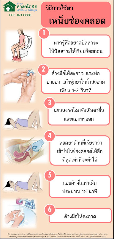 ยาสอดช่องคลอด 7 วัน