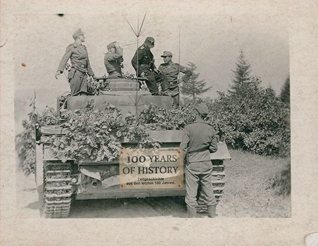 Orig. Foto German Panzer Tank 1944 (2)