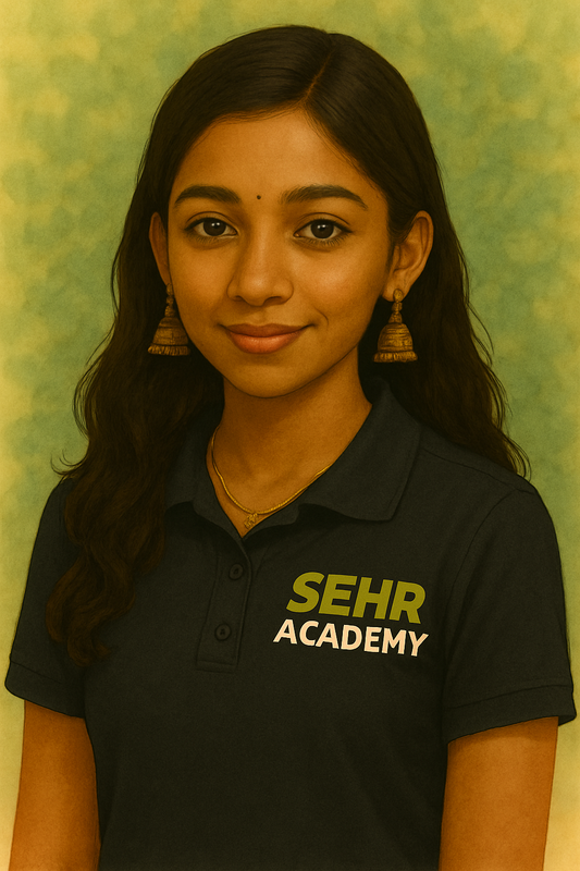 Devanandha — Plus One Science student at Sehr Academy