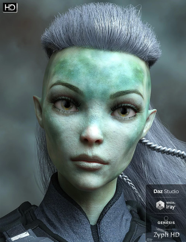 Zyph HD for Genesis 8 Female Zyph HD for Genesis 8 Female