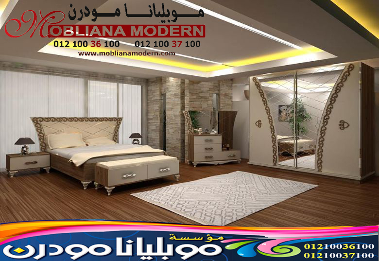 اشيك نوم 2025 - اجمل غرف نوم - غرفة نومك موبليانا 2024 33