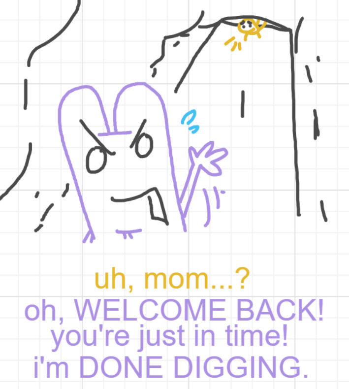 A panel from A Murder On The, episode six of the Board Boards object show by Furretwalk/WalkingFurret.