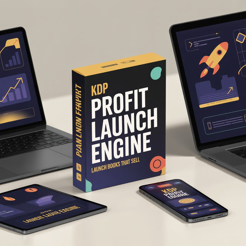 KDP Profit Launch Engine Product Mockup
