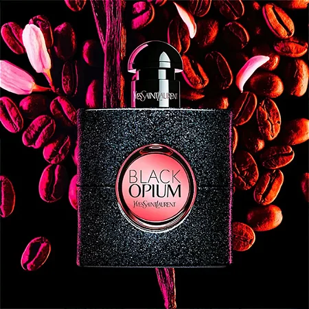 YSL Black Opium bottle