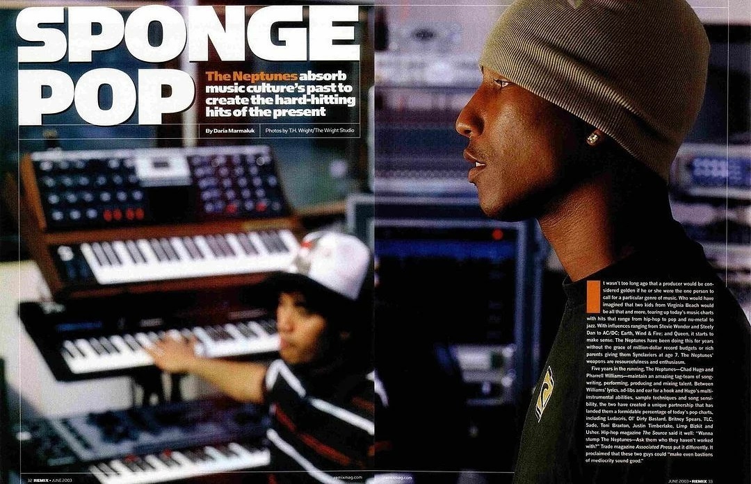 The Neptunes In The Remix Magazine (2003)
