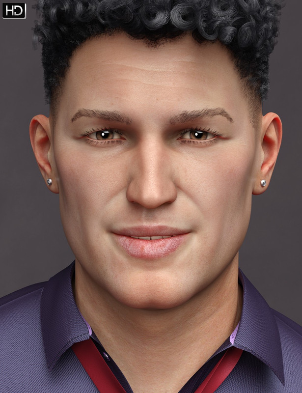 Curtis HD for Genesis 8 Male » TOPGFX Daz3d Renderosity Poser 3D