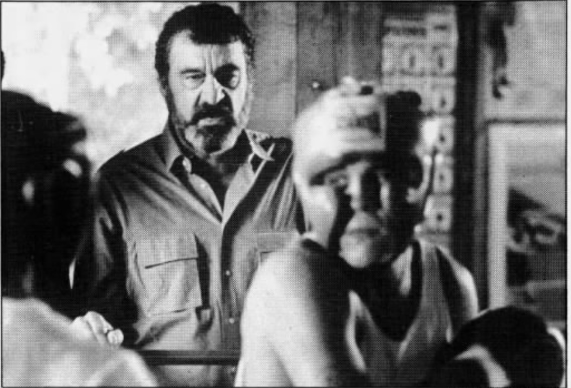 Actor Victor French at the Ten Goose Boxing, 1985