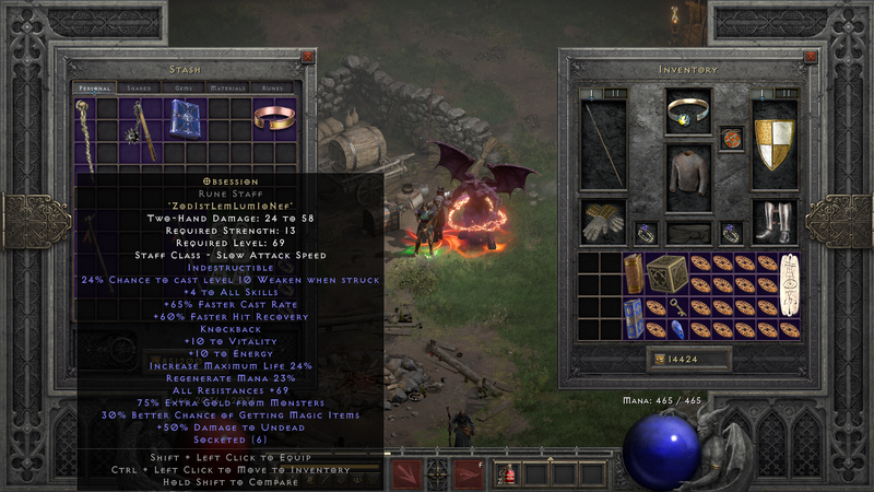 Obsession Staff (x2) - Topic - d2jsp
