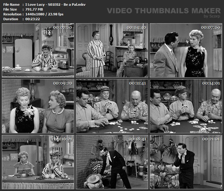 I Love Lucy - S01E02 - Be a Pal.mkv