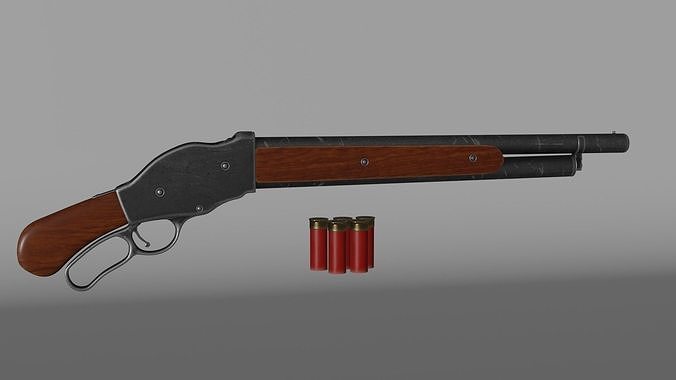 winchester-m1887-3d-model-fbx-blend