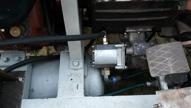 výměna hydraulického čerpadla