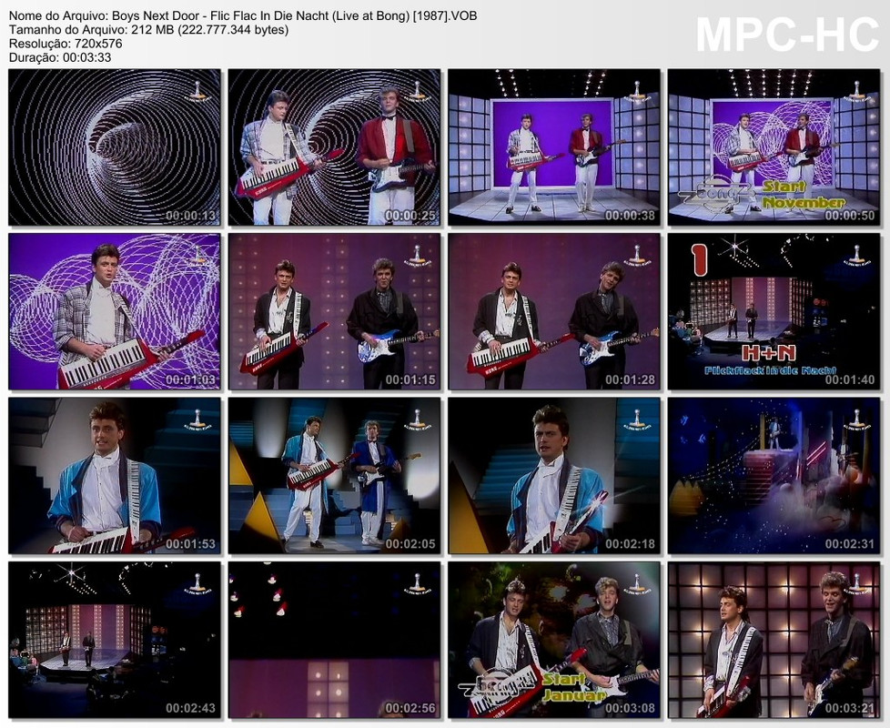 Boys Next Door - Flic Flac In Die Nacht (Live at Bong) [1987].VO